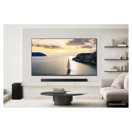 Samsung HW-B750F Soundbar 5.1 Canales 400W con Subwoofer, DTS Virtual:X, Dolby Digital, Bluetooth, Negro – Incluye Montaje Pared y Mando