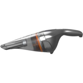 Black + Decker NVC220WC-QW Aspirador de Mano Dustbuster Lithium 7,2V | EasyGrip | 385 ml | Filtro Doble | Cromo y Titanio
