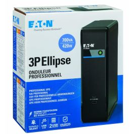 Eaton 3P700UI SAI Ellipse 700VA / 420W para PC profesional o terminal punto de venta Protección contra sobretensiones