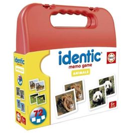 Educa Identic Animals, Juego de Cartas para Reconocer Animales, 7+ Años, 1 Jugador, Idiomas: Español, Inglés, Francés, Portugués, Incluye 72 Cartas Precio: 11.19976. SKU: B165RHNX83