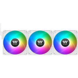 THERMALTAKE CL-F190-PL12SW-A Sistema de Refrigeración para Ordenador Ventilador 12 cm Blanco 3 Piezas