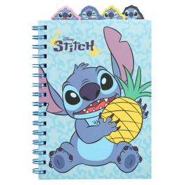 ERIK Cuaderno A5 Stitch Disney 80 hojas a rayas, tapa blanda, wire-o y 4 separadores Precio: 9.68999944. SKU: B1G8A5G6A7