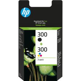 HP Multipack CN637EE Nº300 Negro y Tricolor para D1660, D2560, D2660, D5560, F2420, F2480, F2492, F4210, F4224, F4272, F4280, F4580, Photosmart C4670, C4680, C4685, C4780 Precio: 50.49999977. SKU: S5600511