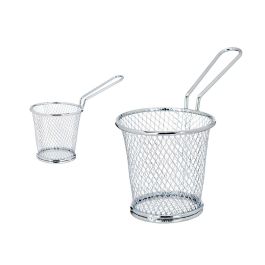 Soporte Aperitivo Cromado Redondo Asa Kinvara 15X12CM (12 Unidades) Precio: 19.49999942. SKU: B175DG8E8T