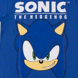 Cerdá Camiseta Corta Sonic para Niños 10 Años Single Jersey