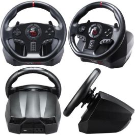 Subsonic GS850-X Volante de carreras con cambio manual y 3 pedales, levas para PS4 / Xbox