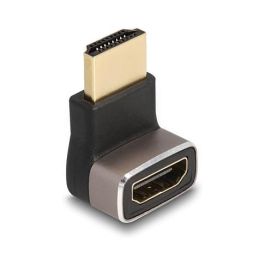 DeLOCK Adaptador HDMI Macho a Hembra 90° Acodado Hacia Abajo 8K 60 Hz - Gris Metal Precio: 37.8900005. SKU: B1FTABE3DE
