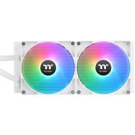 Thermaltake CL-W377-PL14SW-A Refrigeración Líquida CPU TH280 V2 ARGB Sync All-In-One 14cm Snow Edition Blanca