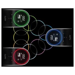 APC UPS Back-UPS Pro BGM2200B-GR 2200VA 1320W 4xSchuko 2xIEC C13 Torre con RGB Beleuchtung