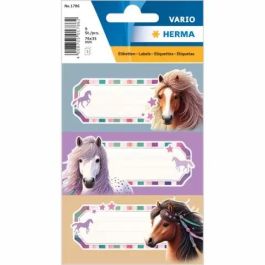 HERMA Etiquetas escolares Vario Mundos de Caballos
