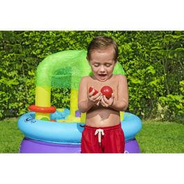 Bestway Mesa de Aprendizaje Juegos Hinchable 76x76x88 cm +18 Meses Interior y Jardin 52573