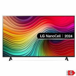 LG 55NANO82T6B Televisor NanoCell 55 pulgadas 4K Ultra HD Smart TV webOS WiFi HDR 60Hz Game Optimizer Negro