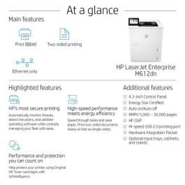 HP LaserJet Enterprise M612dn HP LaserJet Enterprise M612dn