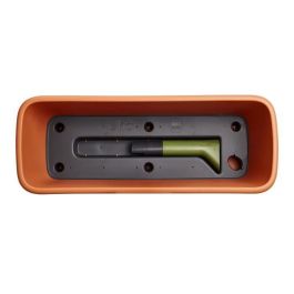 Elho ELH8711904527488 Noa Balconiere para Balcón Exterior Marrón 65x20x18 cm 100% Reciclado