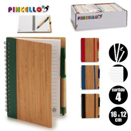 Libreta Bambu Goma Lisa Y Boli 16X12Cm S Pincello (24 Unidades) Libreta Bambu Goma Lisa Y Boli 16X12Cm S Pincello (24 Unidades)