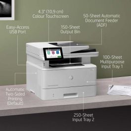 HP LaserJet Enterprise MFP M430f Impresora con Cartuchos HP JetIntelligence