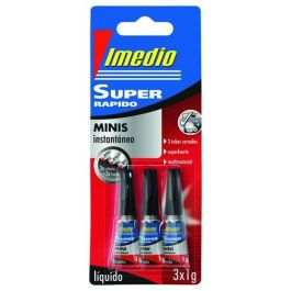 Imedio Pegamento Super Rápido Adhesivo Instantáneo, 1g, Blíster de 3 unidades Precio: 3.50000002. SKU: B1275ELRA6