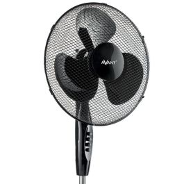 AVANT VENTILADOR DE PIE BLACK EDITION, 16", 45W, 40CM, BASE RED - AVANT