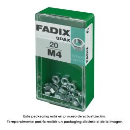 Caja s 20 unid. tuerca cinc m 4 fadix Precio: 2.50000036. SKU: S7913782