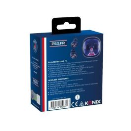 Konix KON1738021954601 Auriculares Inalámbricos PSG Bluetooth, 8h + 15h Batería, Resistencia al Agua IPX4, Azul