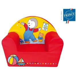 Fun House Sillón club infantil T'CHOUPI h 42 cm x A 52 cm x P 33 cm funda lavable Precio: 51.68999968. SKU: B1GRMJ7EEV