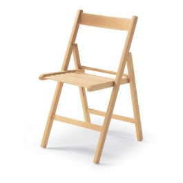 Silla Plegable Madera Natural 79x42.5x47.5cm Uso Domestico Precio: 26.59000047. SKU: S7904368