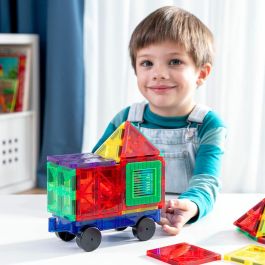 Bloques de Construcción Magnéticos 3D Magoks InnovaGoods 57 Piezas Bloques de Construcción Magnéticos 3D Magoks InnovaGoods 57 Piezas