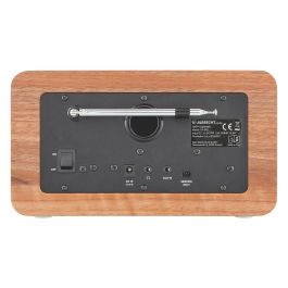 Albrecht DR 865 Radio Digital Portátil Seniorenradio con DAB+ y FM, Pantalla TFT de 4", Batería, 14W, Altavoces Dobles, Incluye Mando a Distancia