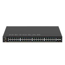 NETGEAR Gsm4352-100Nes Switch Gestionable Gigabit Ethernet 52 Puertos, 48 PoE+ (236W-1440W), 4xSFP+ para Redes Avanzadas