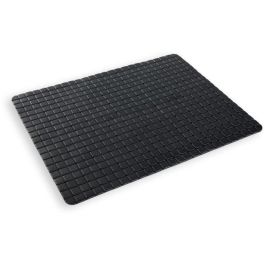 Today TOD3574641271602 Alfombrilla antideslizante para baño o ducha, 40 x 60 cm, rectangular, negra