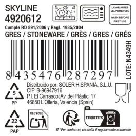 Inde Taza Jumbo "Skyline" 350 cc (24 Unidades)