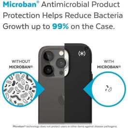 Speck Presidio 2 Pro Funda para iPhone 14 Pro Max, Protección contra Caídas de 4 Metros, Compatible con MagSafe, Antimicrobiano, Negro