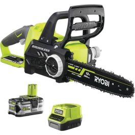 Motosierra RYOBI 18V - 1 batería 5 Ah sin escobillas - RCS18X3050F