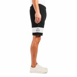 Pantalones Cortos Deportivos para Hombre Kappa Drit Negro