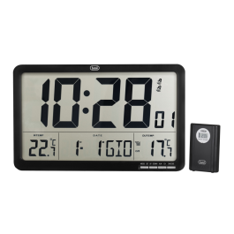Trevi OM 3560 RC Termómetro Digital LCD para Interior/Exterior con Reloj y Alarma Negro Precio: 93.49999967. SKU: B1C3KFSL6D