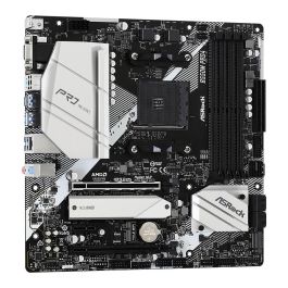 ASRock Placa Base AM4 B550M PRO4 Micro ATX para AMD Ryzen 3000 Series DDR4