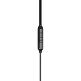 Philips TAE1126BK Auriculares In-ear con Micrófono y Mando Llamadas - Jack 3.5mm, Controladores 10mm, Graves Potentes, 3 Tapones, Negros
