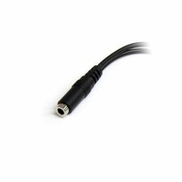 Adaptador Audio Jack Startech MUYHSFMM Negro 0,13 m