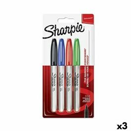 Set de Rotuladores Sharpie Multicolor 4 Piezas (3 Unidades) Precio: 21.49999995. SKU: S8425206