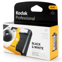 Kodak Professional PRO TRI-X 400 Cámara Desechable Blanco y Negro ISO 400 Flash 27 Exposiciones
