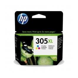 HP 305XL Tinta Tricolor para Deskjet 2300, 2700 Serie, Plus 4100, Envy 6000, Pro 6400 - 200 Páginas Precio: 24.50000014. SKU: S8409441