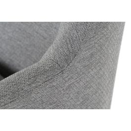 DKD Home Decor Silla Scandi Gris 60.5 x 78 x 59.5 cm