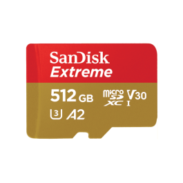 Sandisk Tarjeta MicroSDXC Extreme 512GB 190MB/s con Adaptador SD Precio: 130.5000004. SKU: B13FF2QTAB