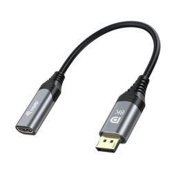 Equip Adaptador DisplayPort 1.4 a HDMI 8K/60Hz, HDR, Conectores Chapados en Oro, 15 CM Precio: 40.49999954. SKU: B14HLKV58E