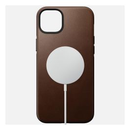 Nomad Funda Modern Leather Case para iPhone 14 Plus Rustic Brown
