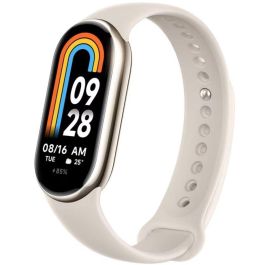 Xiaomi Smart Band 8 AMOLED Monitor de actividad física para muñeca/con pinza de enganche 4,11 cm (1.62") Champán, Oro Precio: 39.49999988. SKU: B1HXC6M5EW