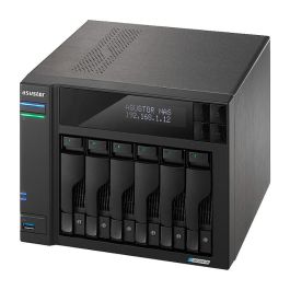Asustor LOCKERSTOR 6 Servidor NAS Tower 6 Bahías Intel Celeron N5105 8GB DDR4 Dual 2.5GbE