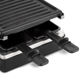 Weasy LUGA40 Raclette y parrilla para 4 personas 600W Placa extraíble