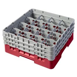 CAMBRO - 16S638-416 - Cesta de lavado 16 comp. 3 alturas - 10,9 cm Ø máx. - alt. máx. 17,6 cm - 50 x 50 x 22,5 cm - Arándano Precio: 68.68999995. SKU: B1ED5HK4WY