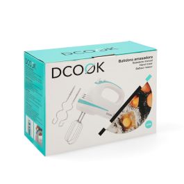 DCook Batidora Amasadora Gallery, Potente Motor de 300 W, Diseño Bicolor y Acabado Mate, con Accesorios Aptos para Lavavajillas